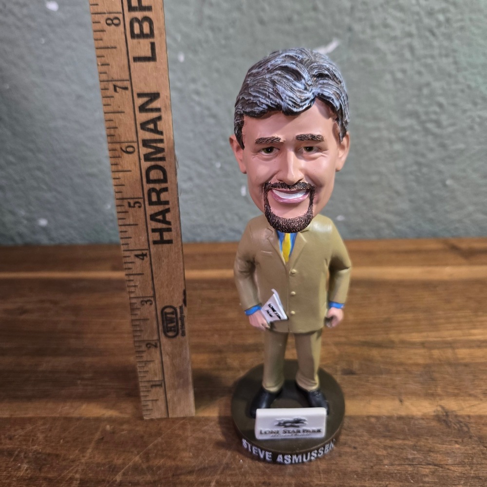 Steve Asmussen Bobblehead Lone Star Park Horse Racing rainer Curlin